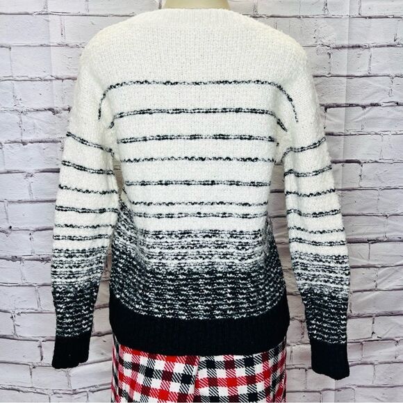 VINCE Wool Striped Sweater  - Picture 2 of 5